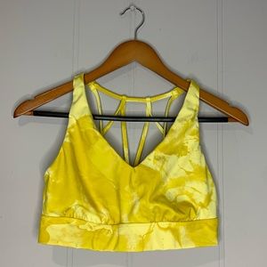 All in Motion Yellow Sports Bra